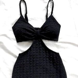 Black SHEIN cut-out dress